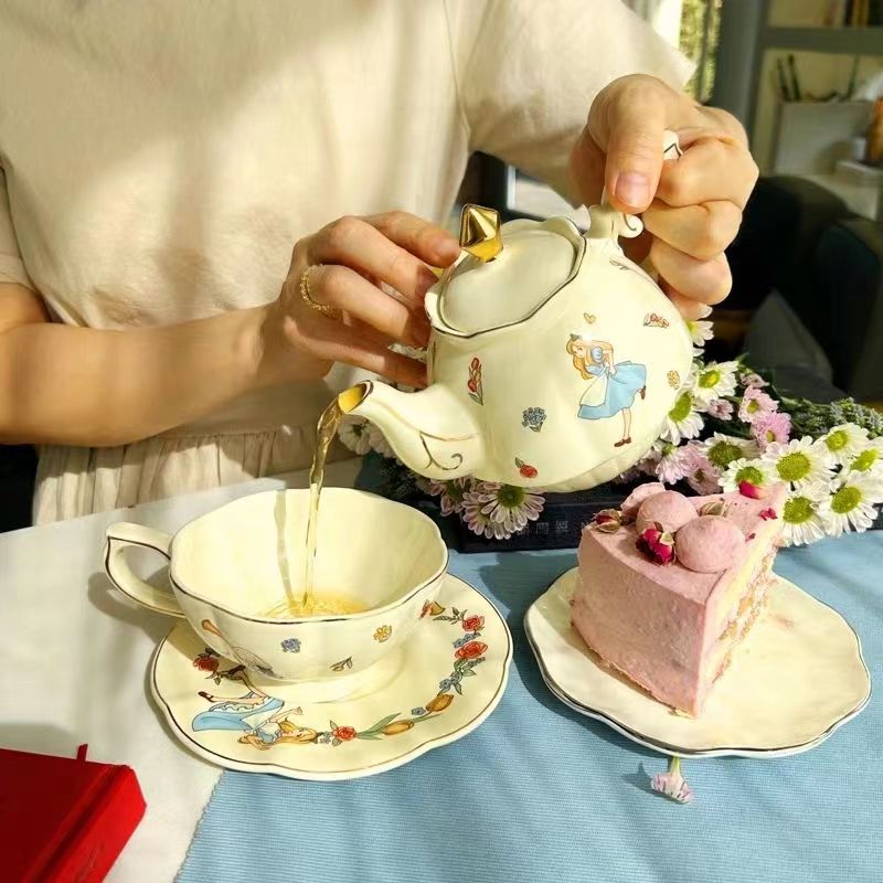 Best Tea Coffee - Ceramiczny zestaw do herbaty i kawy