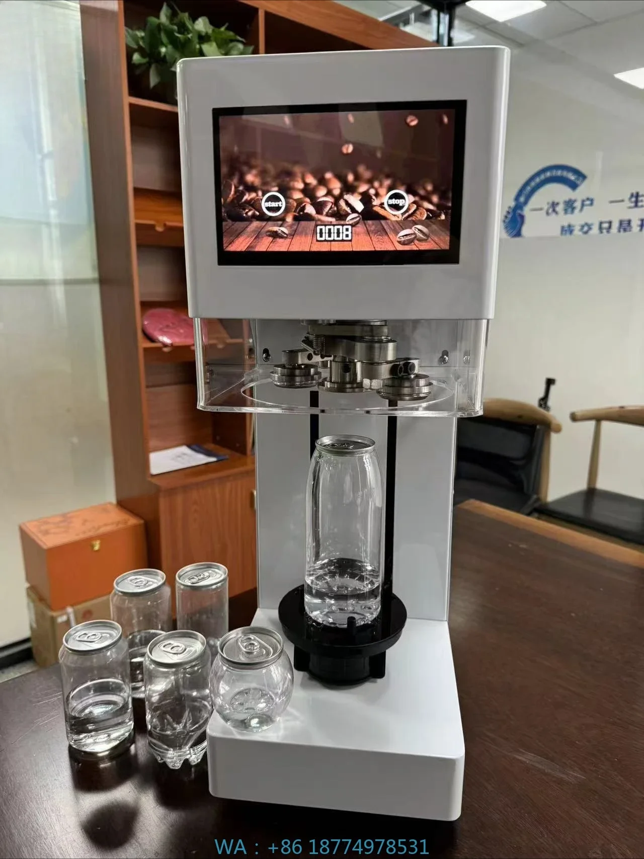 Best Tea Coffee - Maszyna do zamykania puszek PET z