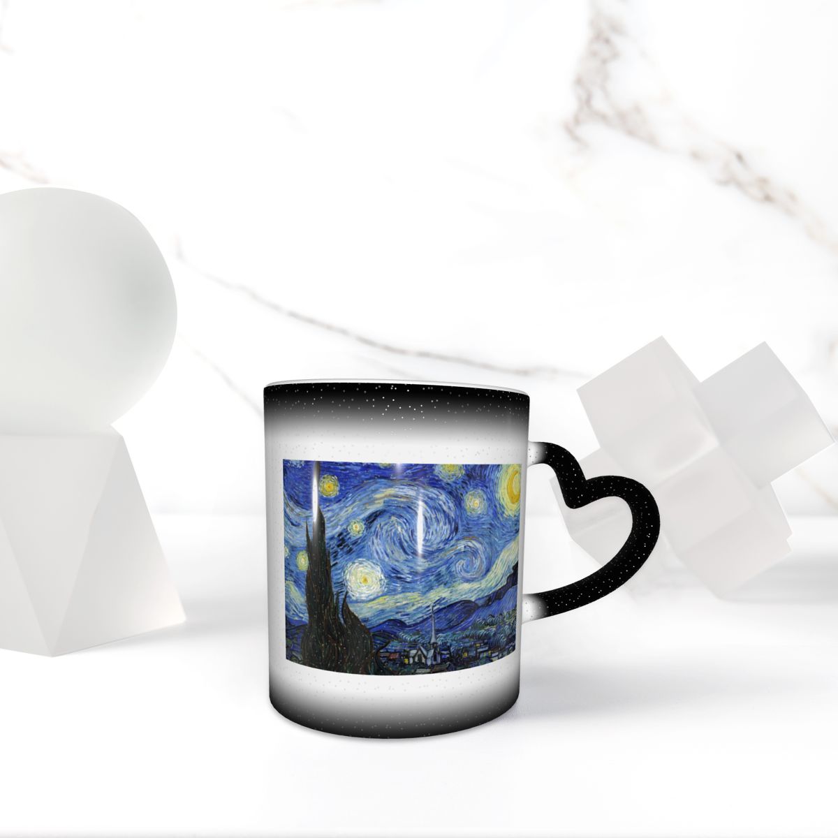 Coffee Tea Van - Kubek Van Gogh Śmieszne ceramiczne kubki