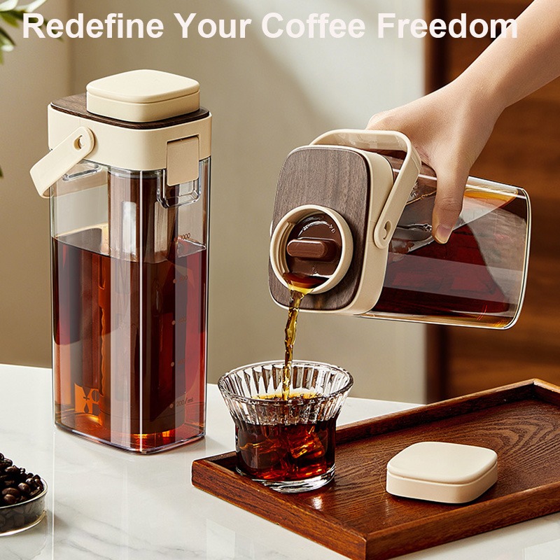 Coffee Tea Maker - Dzbanek do kawy cold brew, szczelny,