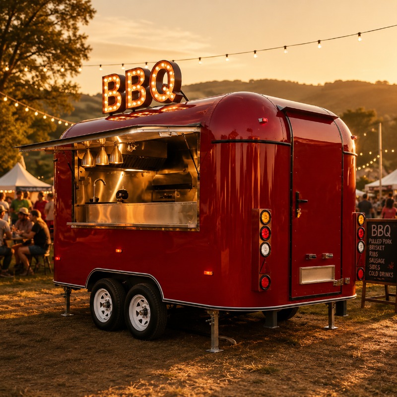 Coffee Tea Van - Food truck, przyczepa gastronomiczna, catering uliczny,