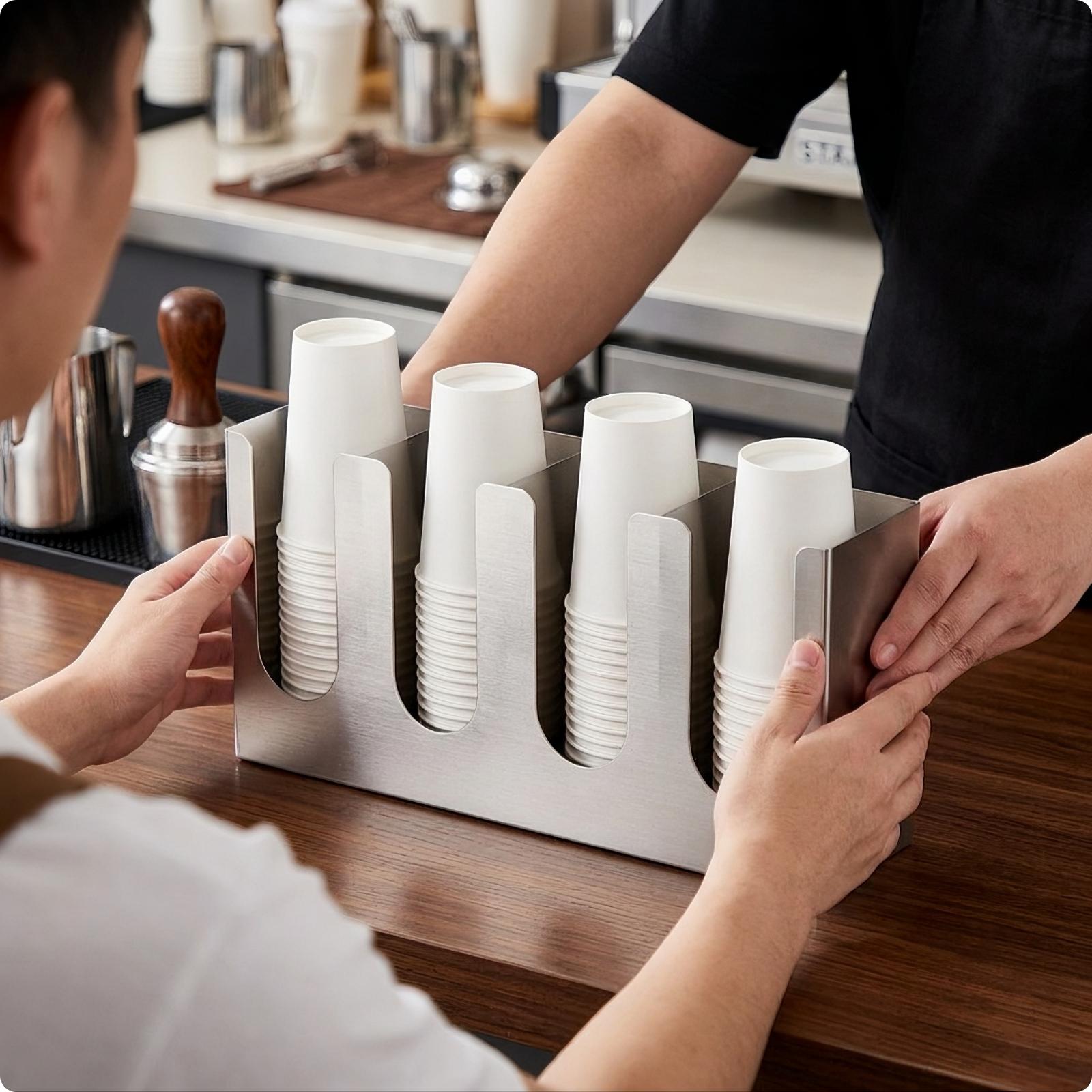 Coffee Tea Station - Stojak na napoje na blacie, organizer