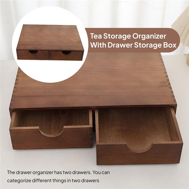 TFTP-Drewniany organizer na ka – Coffee Tea Station recenzja i cena
