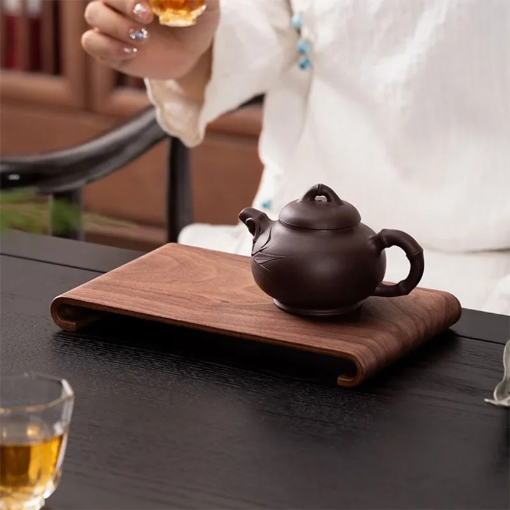 Drewniana taca na kawę i herba – Coffee Tea Station recenzja i cena