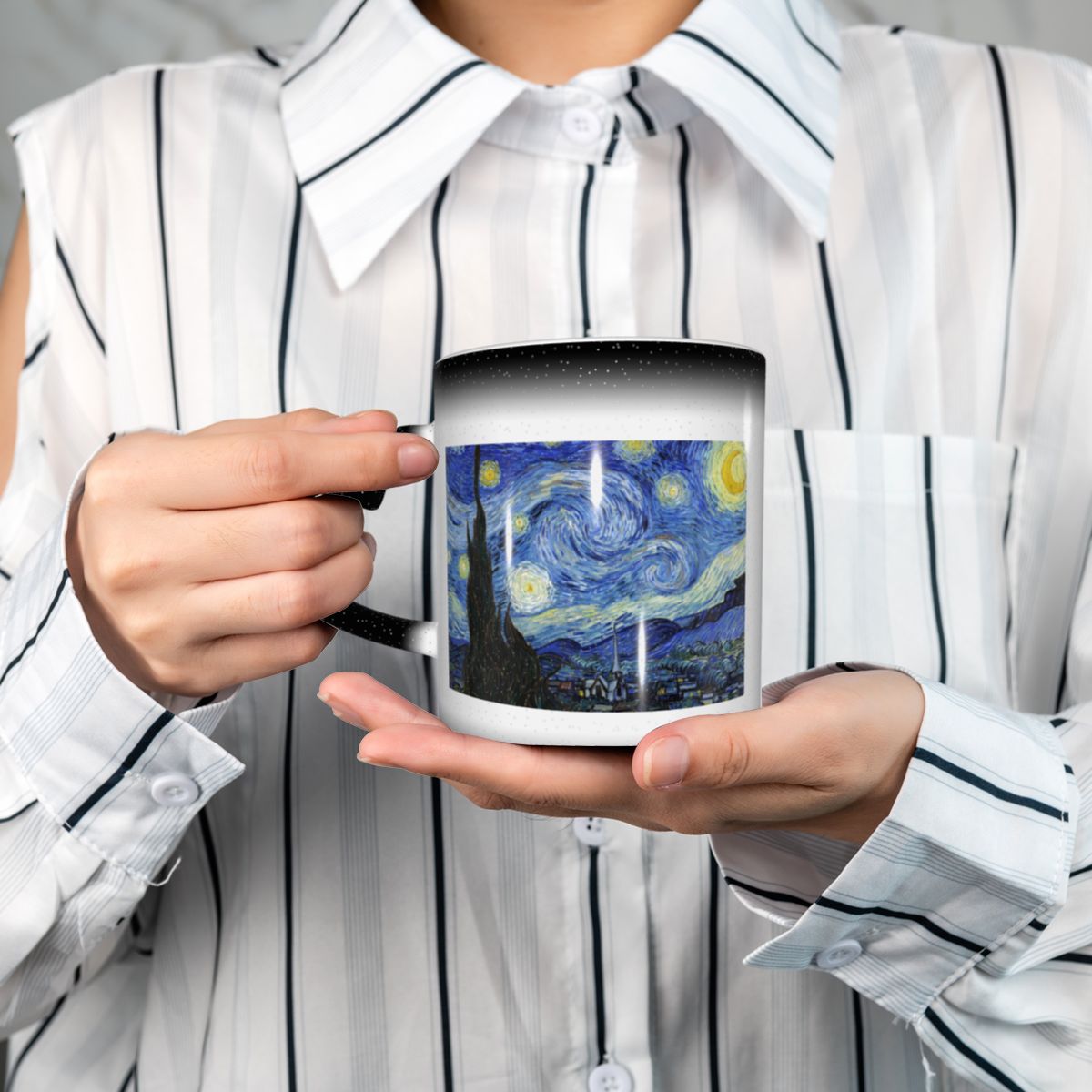 Kubek Van Gogh Śmieszne cerami – Coffee Tea Van recenzja i cena