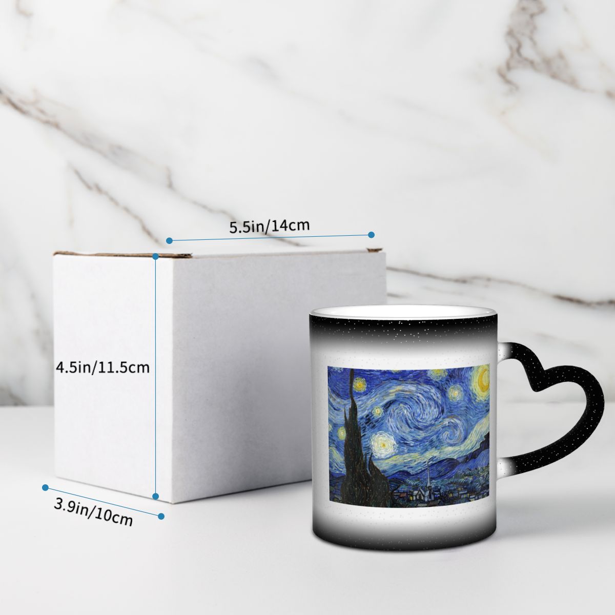 Kubek Van Gogh Śmieszne cerami – Coffee Tea Van recenzja i cena