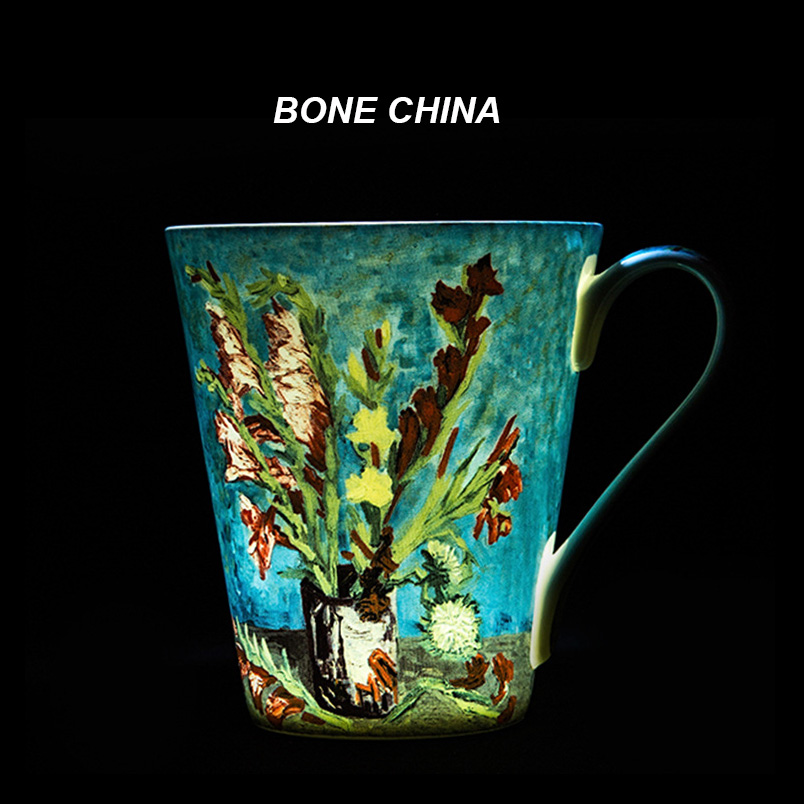 5 szt Zestaw Bone China Van Go – Coffee Tea Van recenzja i cena