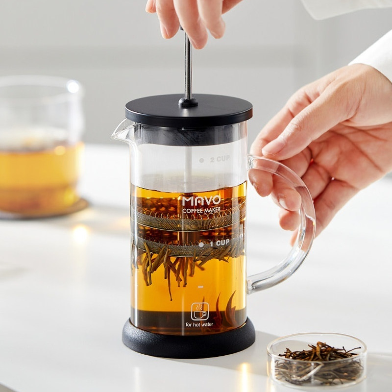 MAVO French Press do kawy z po – Coffee Tea Maker recenzja i cena